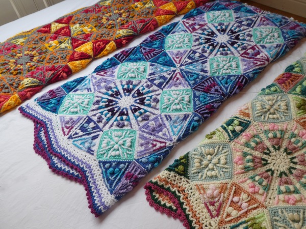 Kaleidoscope Eyes Blanket, Crochet Pattern